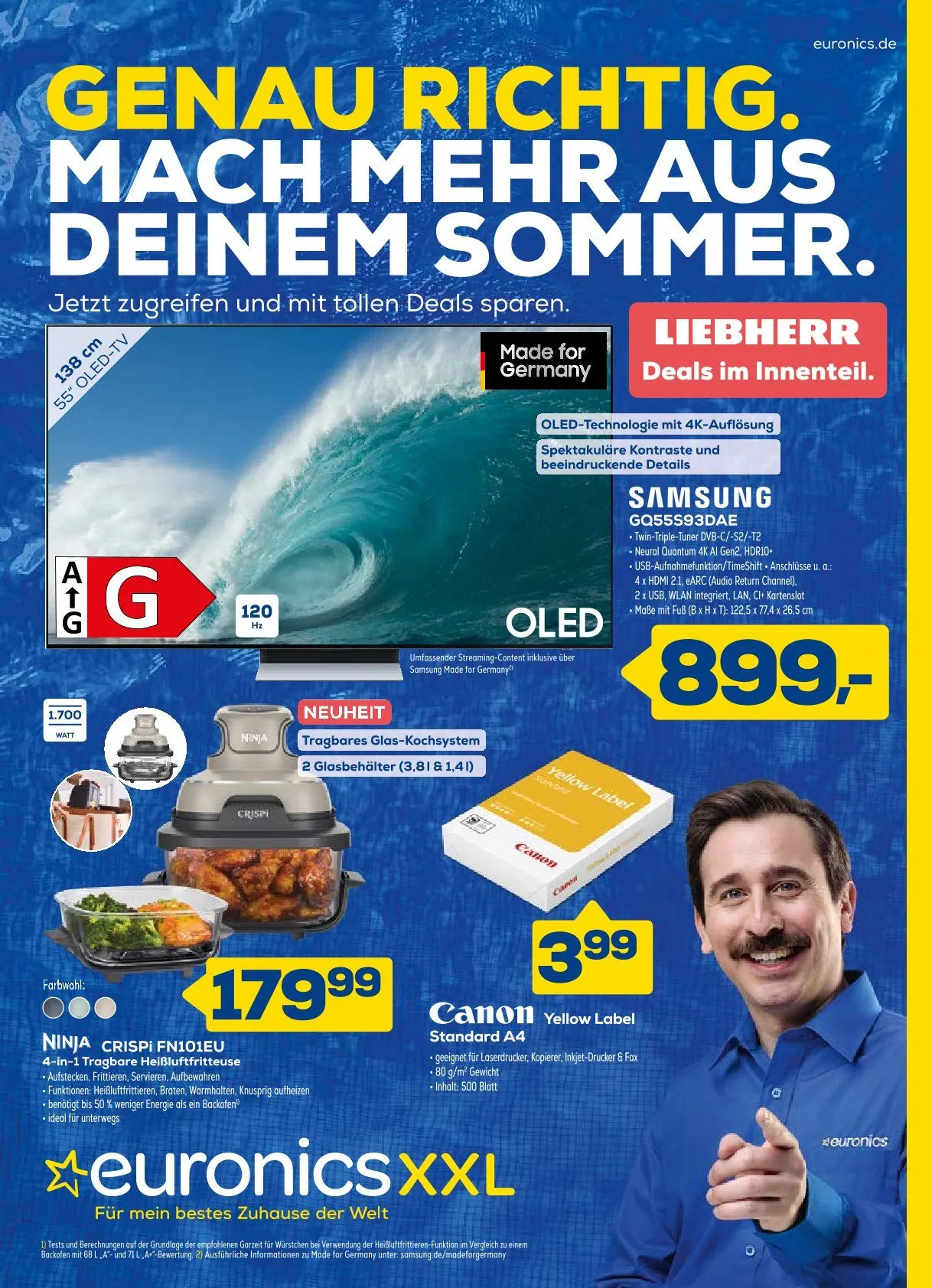 Euronics Prospekte von 4. August bis 10. August 2025 - Prospekt seite