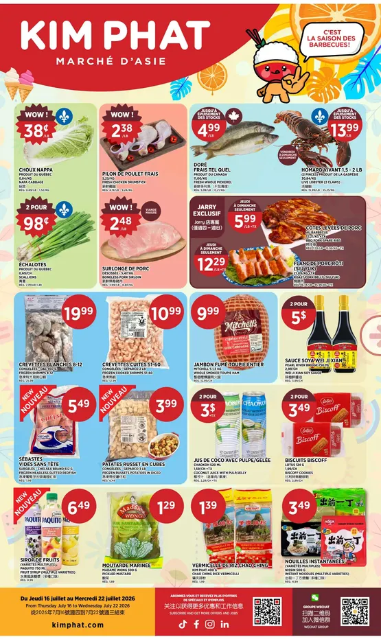 Kim Phat Sales from July 16 to July 22 2026 - flyer page