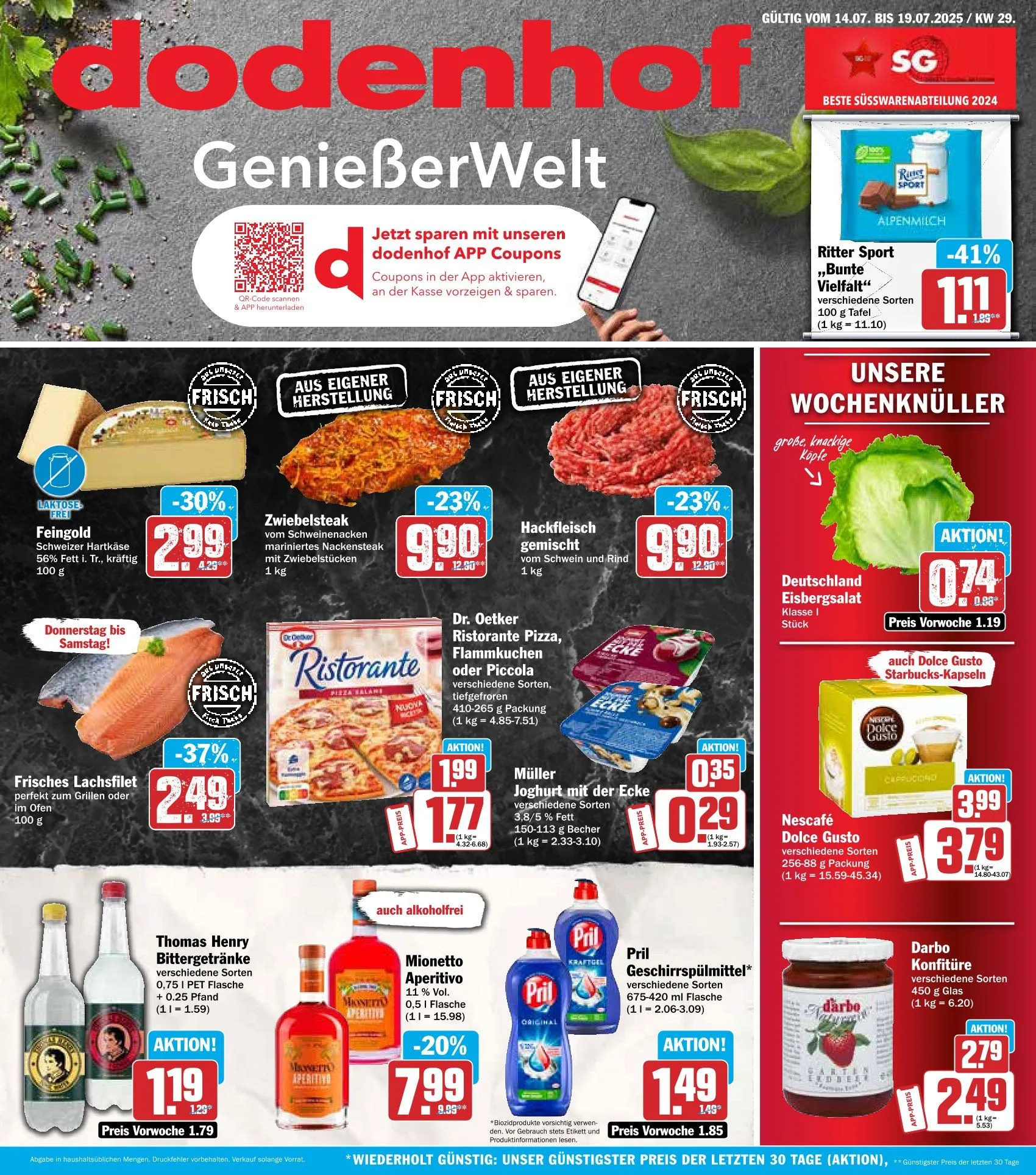Dodenhof Prospekte von 14. Juli bis 19. Juli 2025 - Prospekt seite