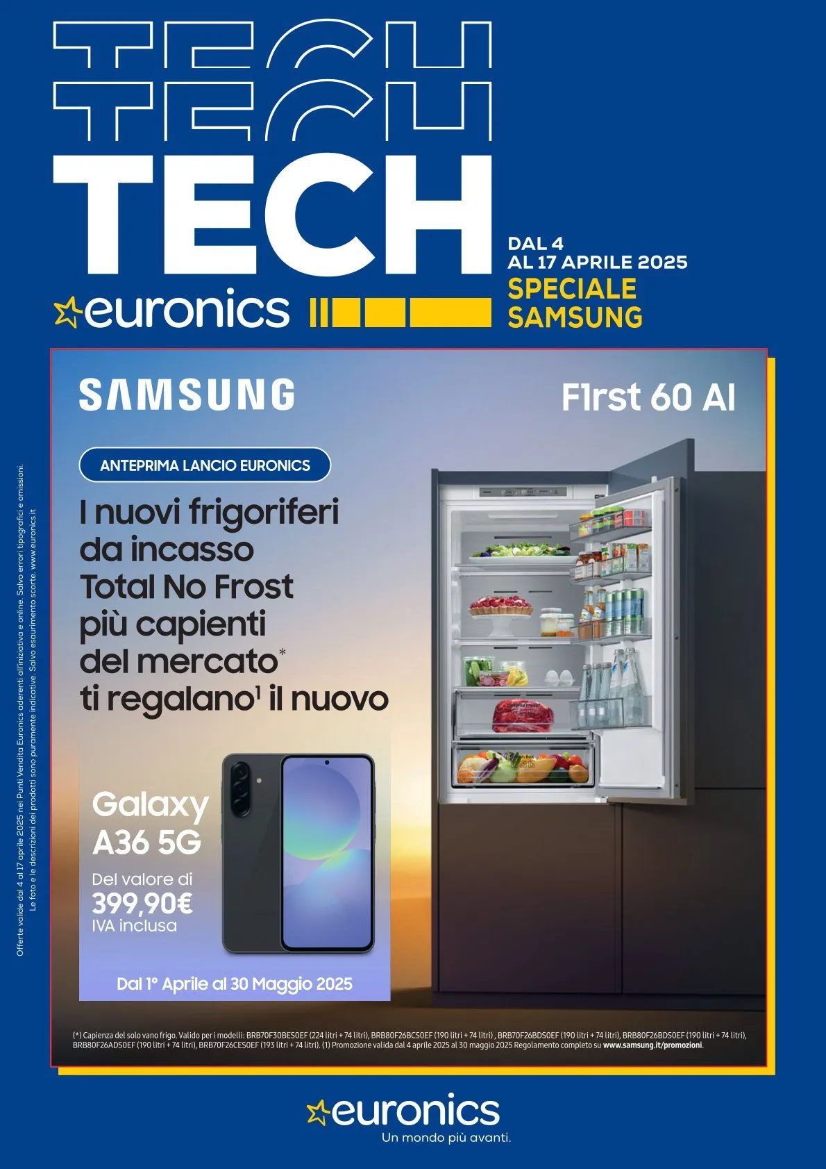 Euronics Volantino da 4 aprile a 17 aprile di 2025 - Pagina del volantino 1