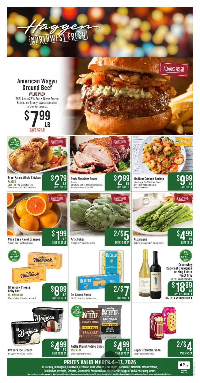 Weekly ad Haggen Sales from March 4 to March 17 2026 - Page 1