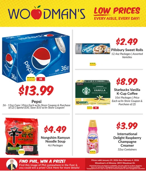 Weekly ad Woodman's Market from January 29 to February 4 2026 - Page 