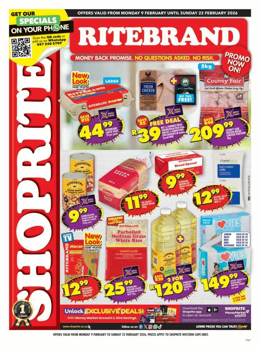 Shoprite Sales from 9 February to 22 February 2026 - Catalogue Page 