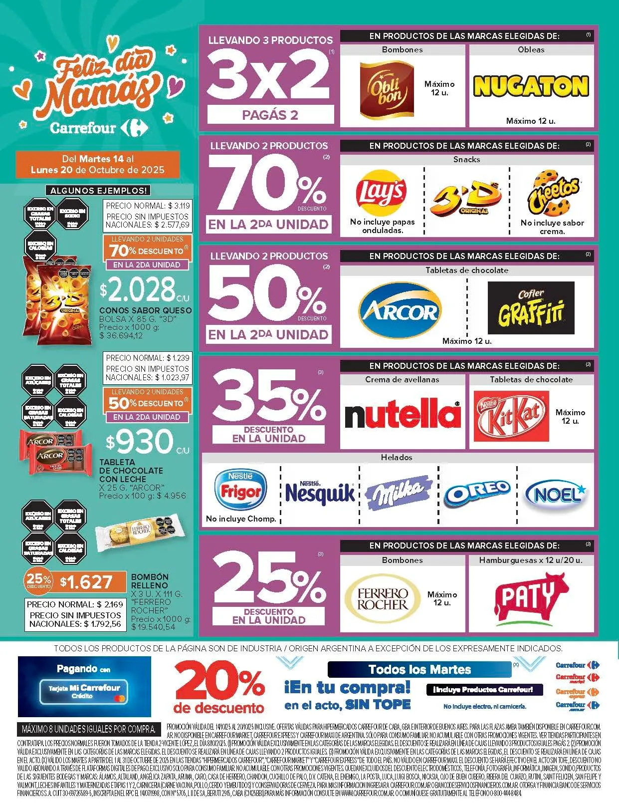 Ofertas de Carrefour Ofertas 14 de octubre al 20 de octubre 2025 - Página  del catálogo