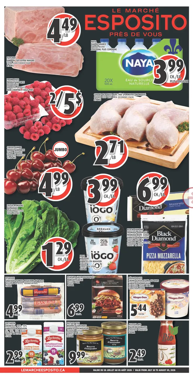 Esposito Sales from July 30 to August 5 2026 - flyer page 1