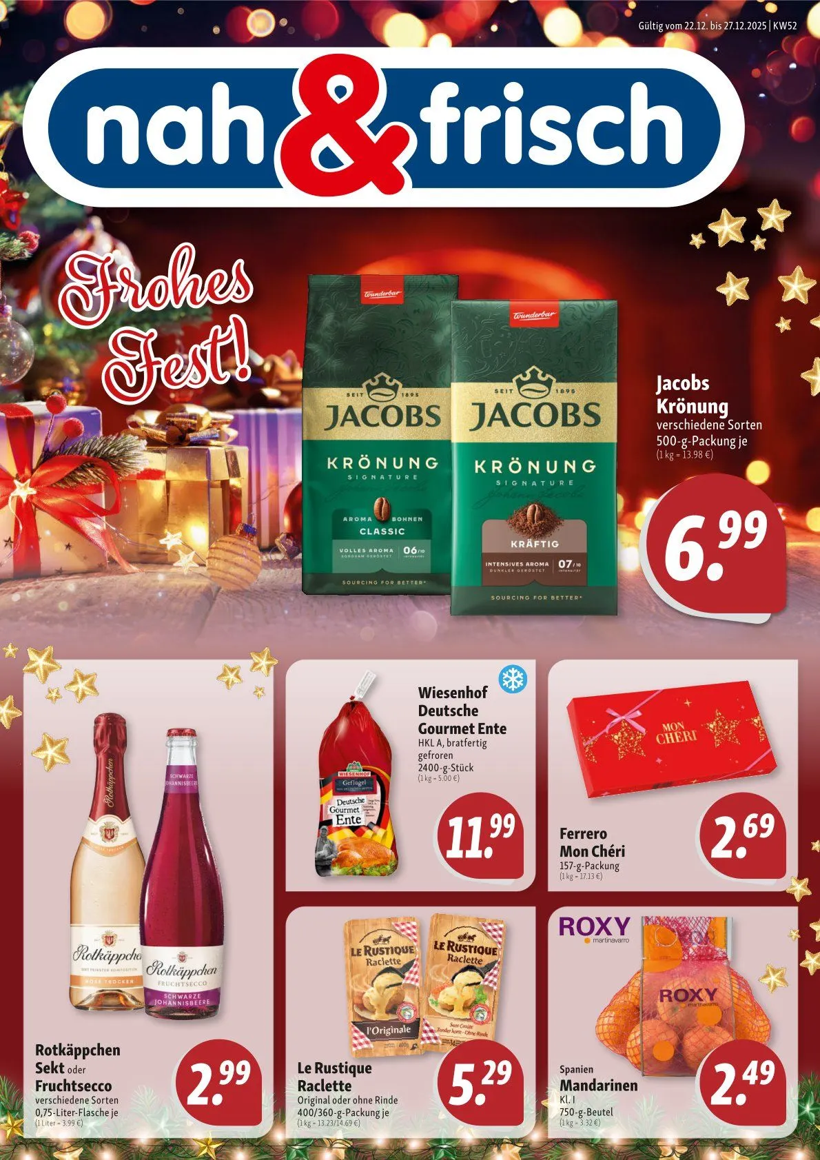 Nah & Frisch Angebote von 22. Dezember bis 27. Dezember 2025 - Prospekt seite 1