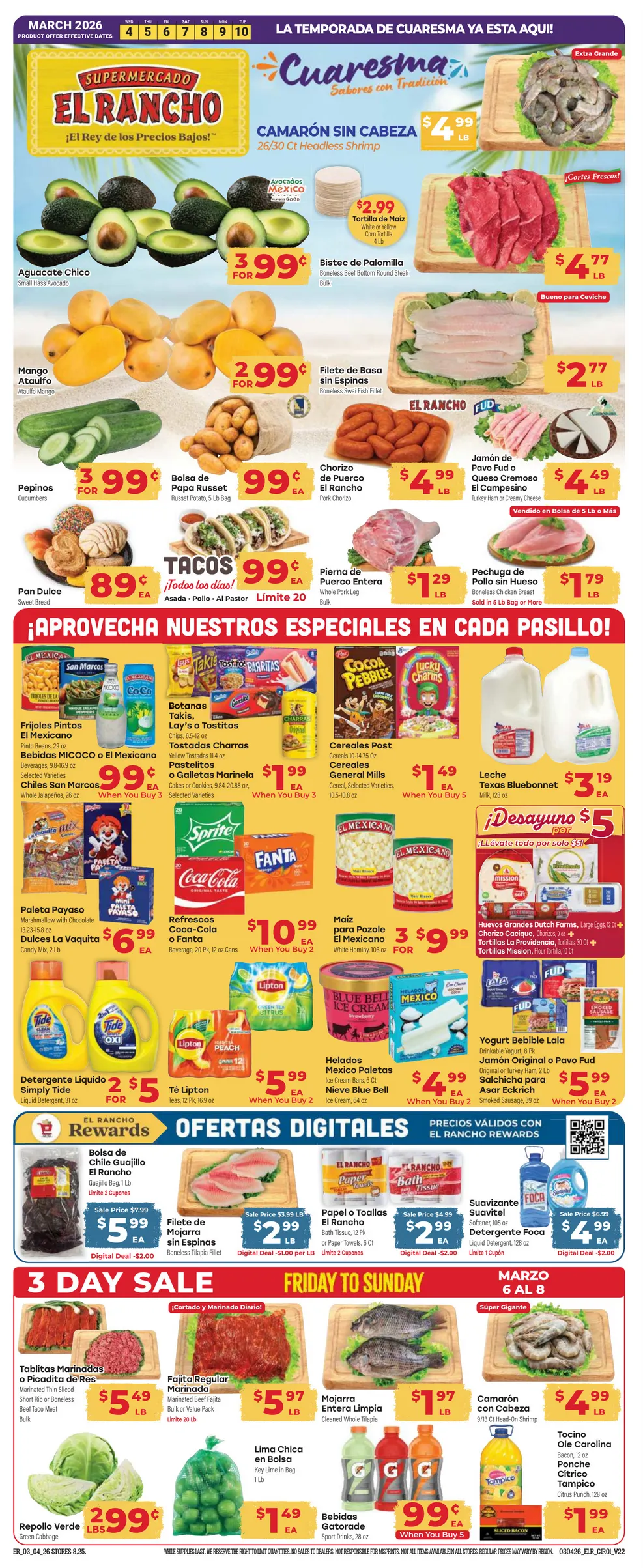 Weekly ad El Rancho Sales from March 4 to March 10 2026 - Page