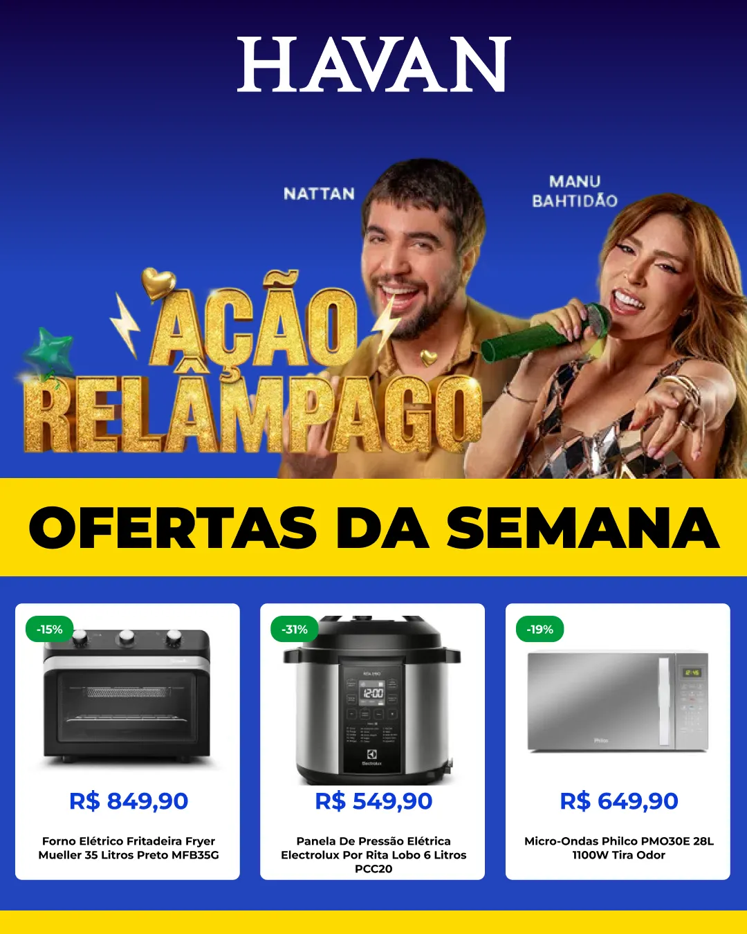 Encarte de  Havan Ofertas 5 de junho até 19 de junho 2026 - Pagina 1
