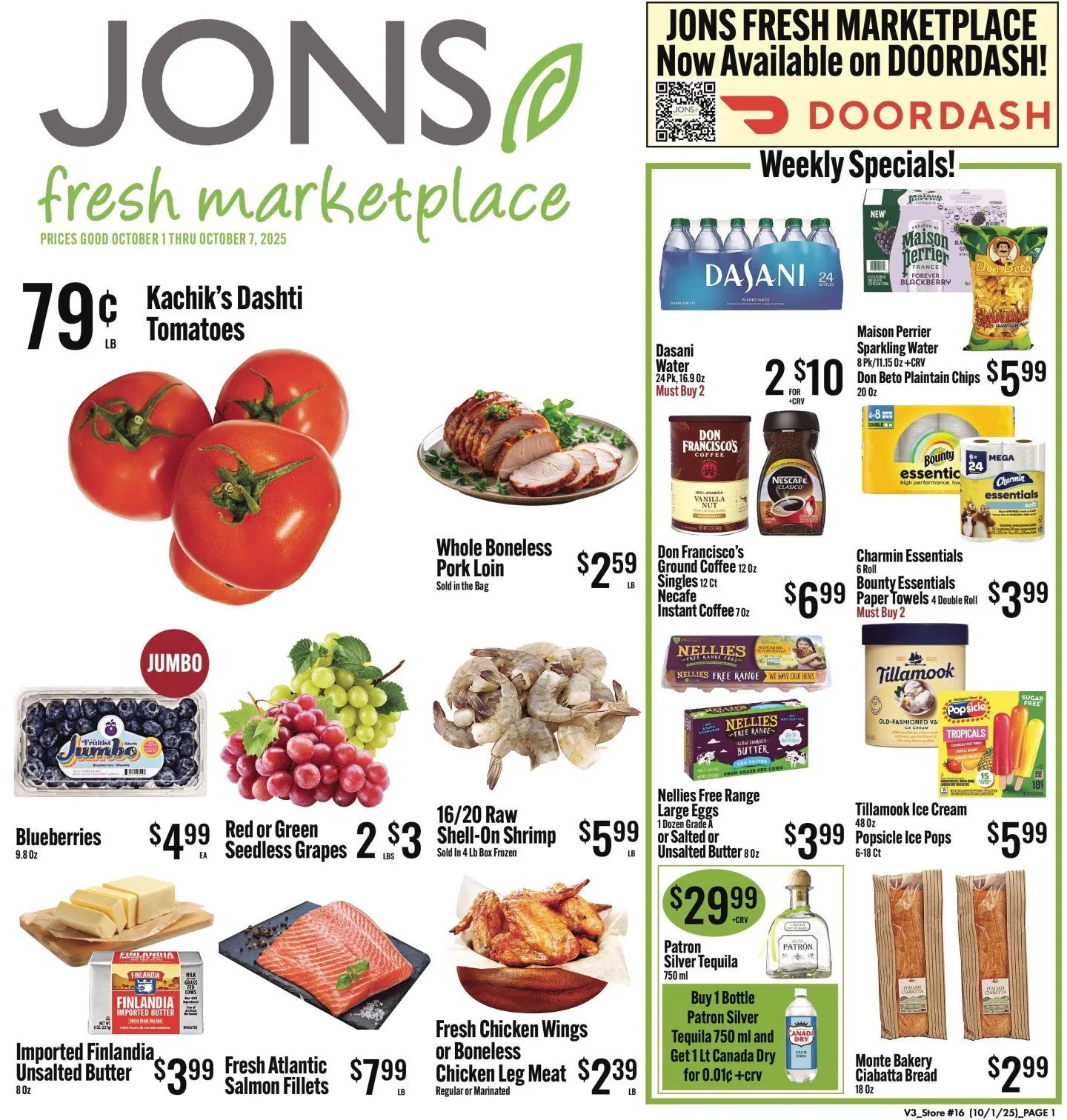 Weekly ad Jons International Sales from October 1 to October 7 2025 - Page 1