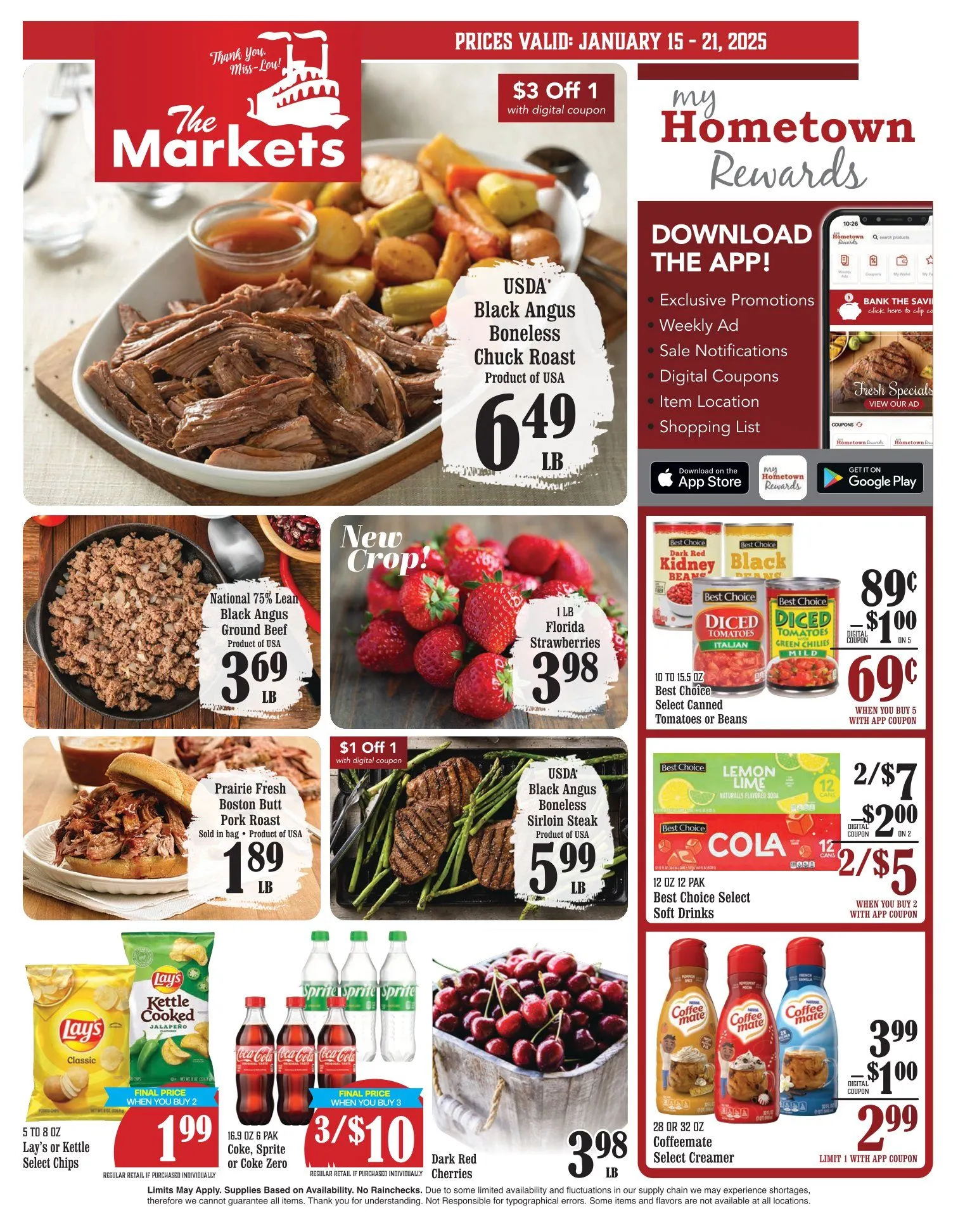 Weekly ad The Markets Sales from January 15 to January 21 2025 - Page 