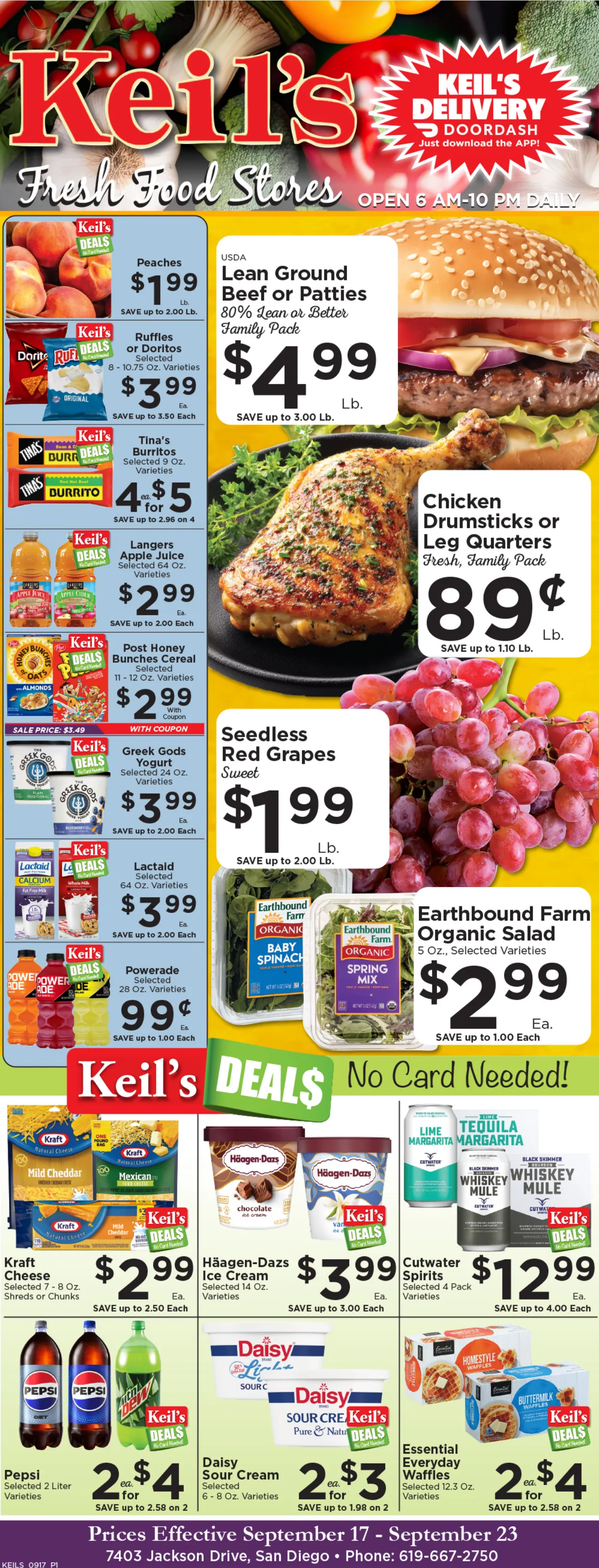 Weekly ad Keil's Fresh Food Stores Sales from September 17 to September 24 2025 - Page 