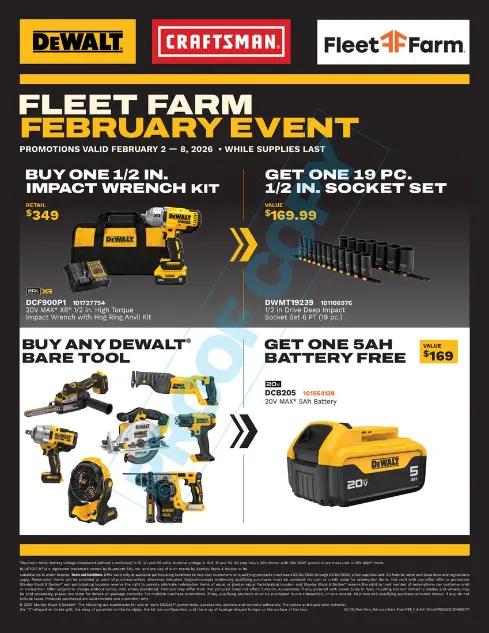 Fleet Farm Sales - February 2 February 8 2026