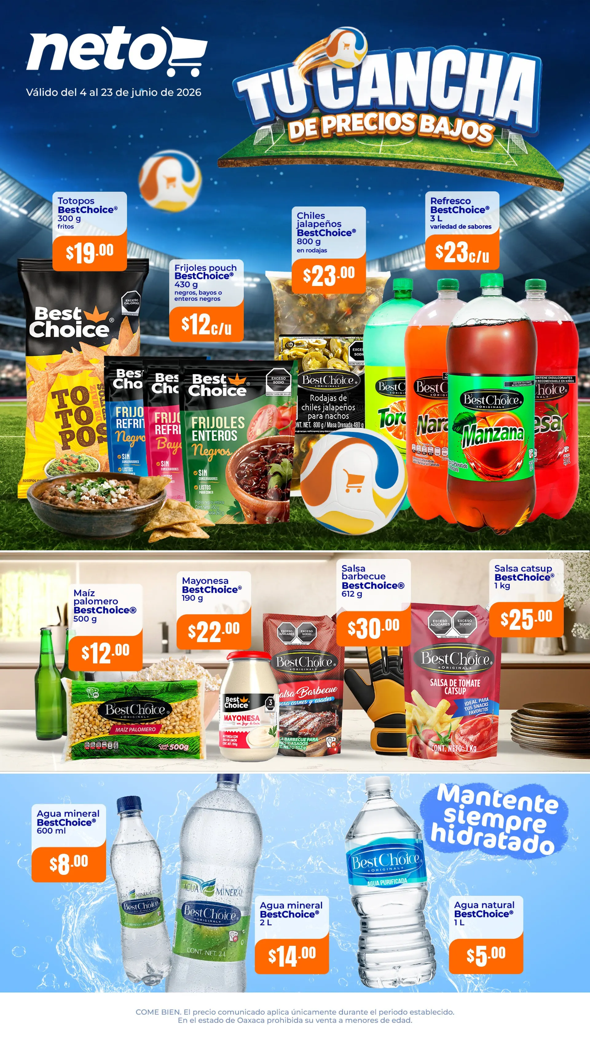 Catálogo de Tiendas Neto Ofertas 4 de junio al 23 de junio 2026 - Pagina 1