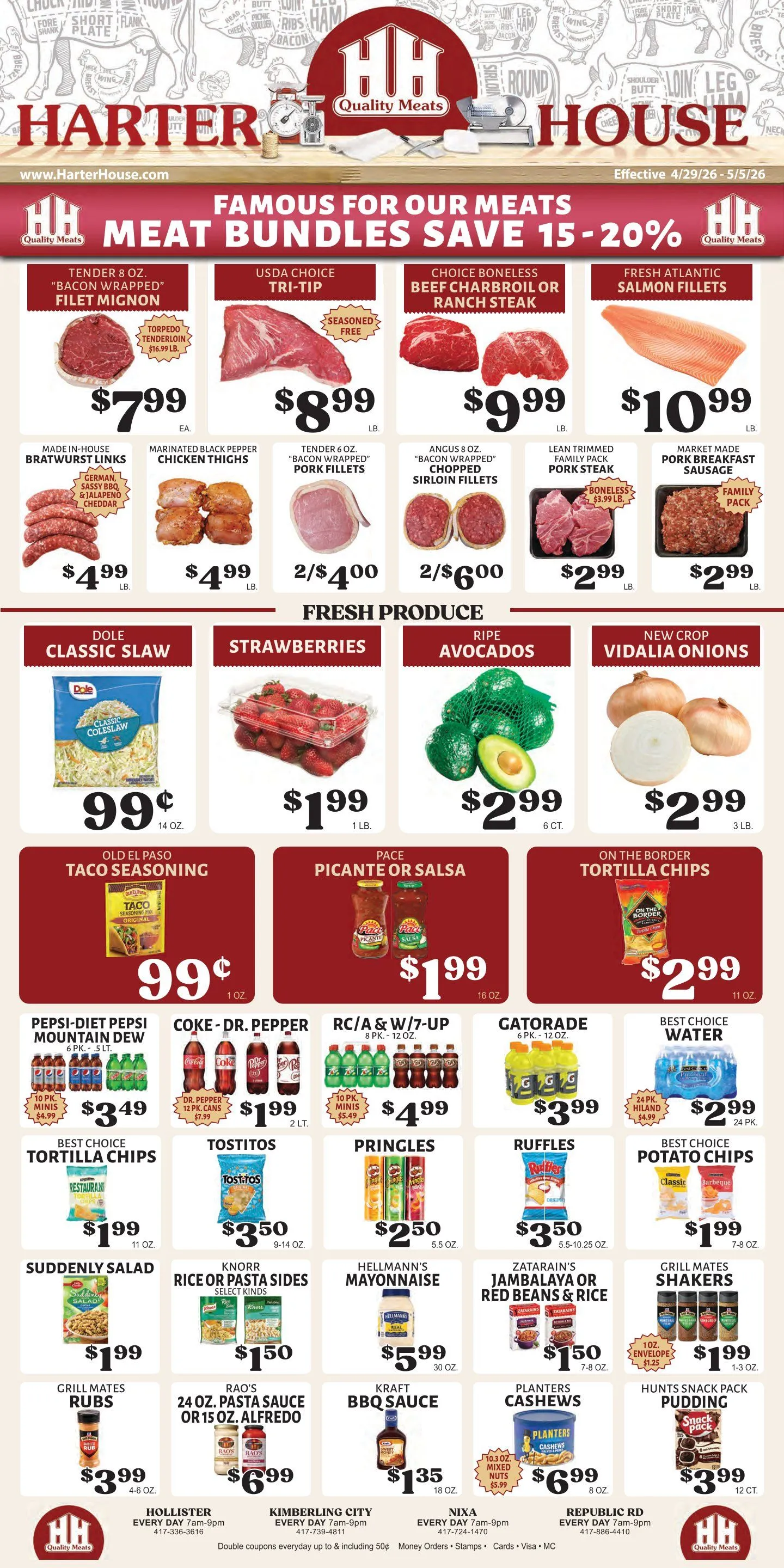 Weekly ad Harter House Sales from April 29 to May 5 2026 - Page 1