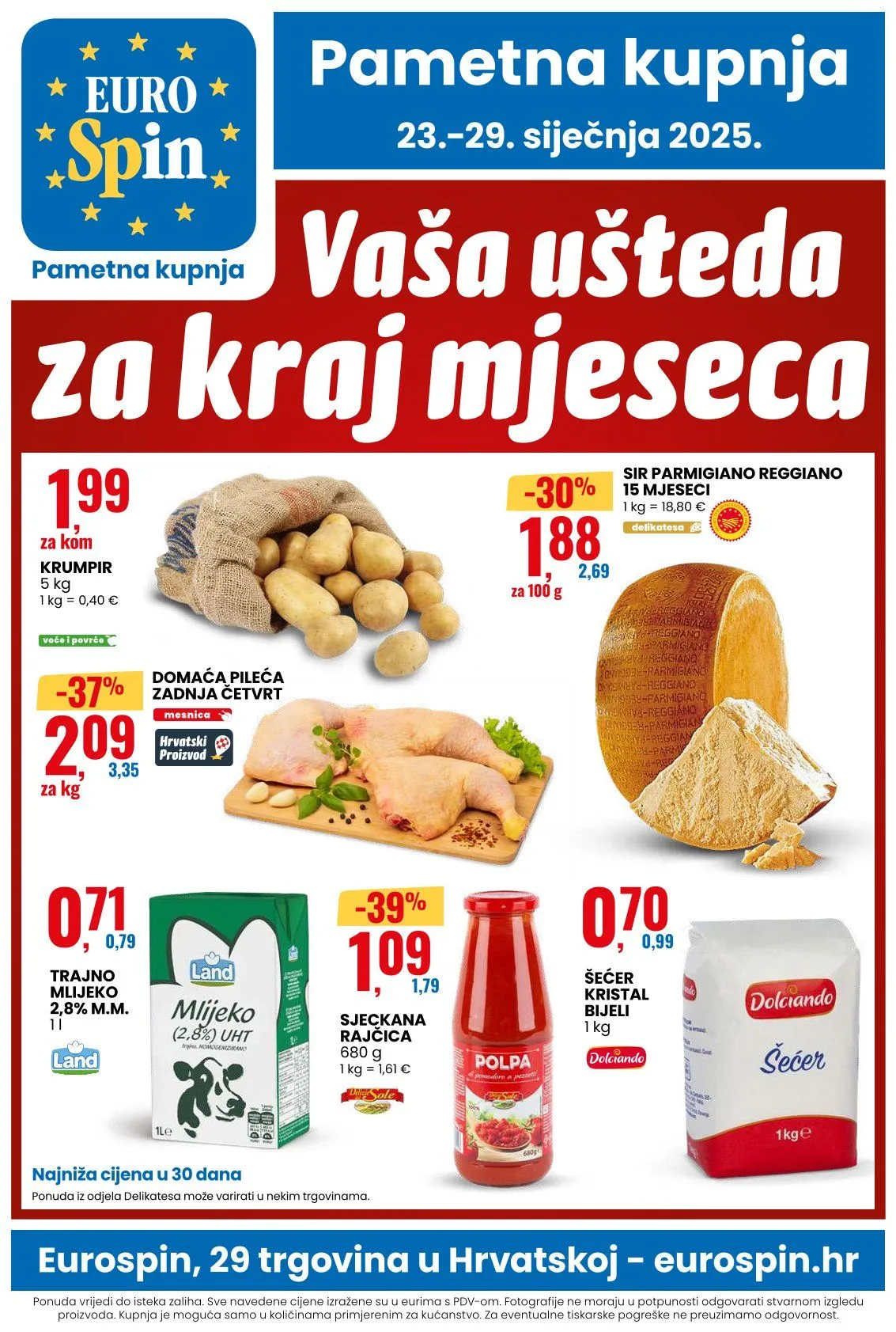 Katalog Eurospin Posebna ponuda trgovine od 23. siječnja do 29. siječnja 2025. - Pregled Stranica 