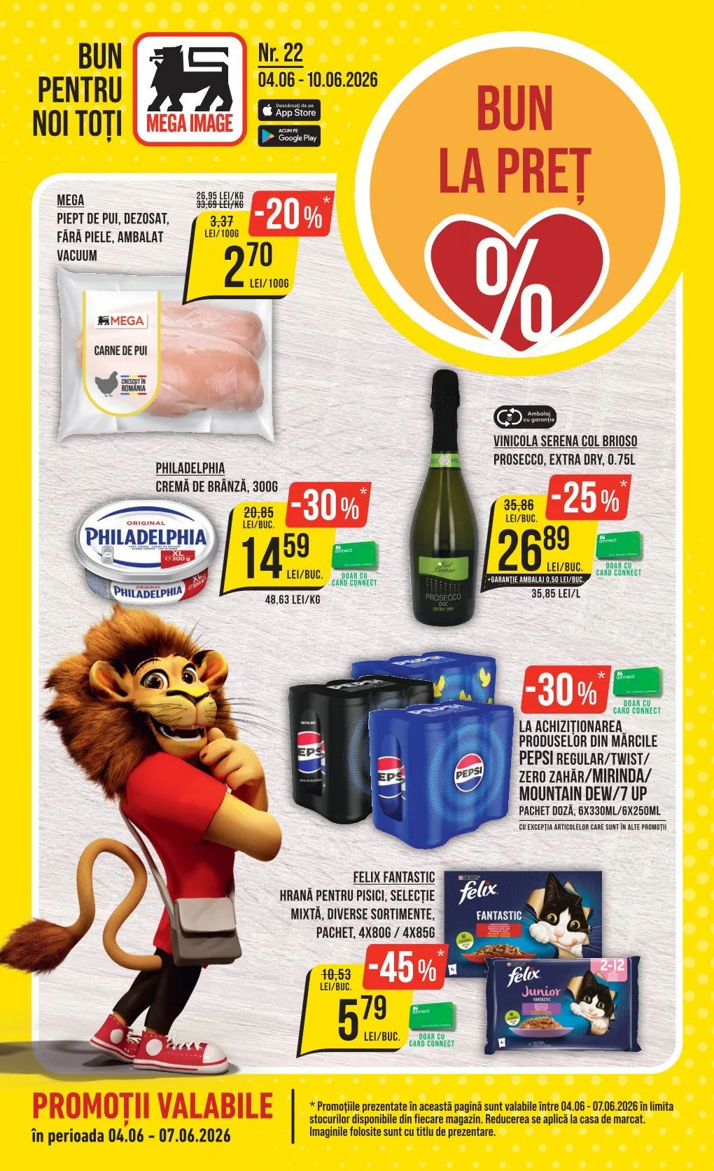 Catalog Mega Image de la 4 iunie până la 10 iunie 2026 - Revista Pagina 1