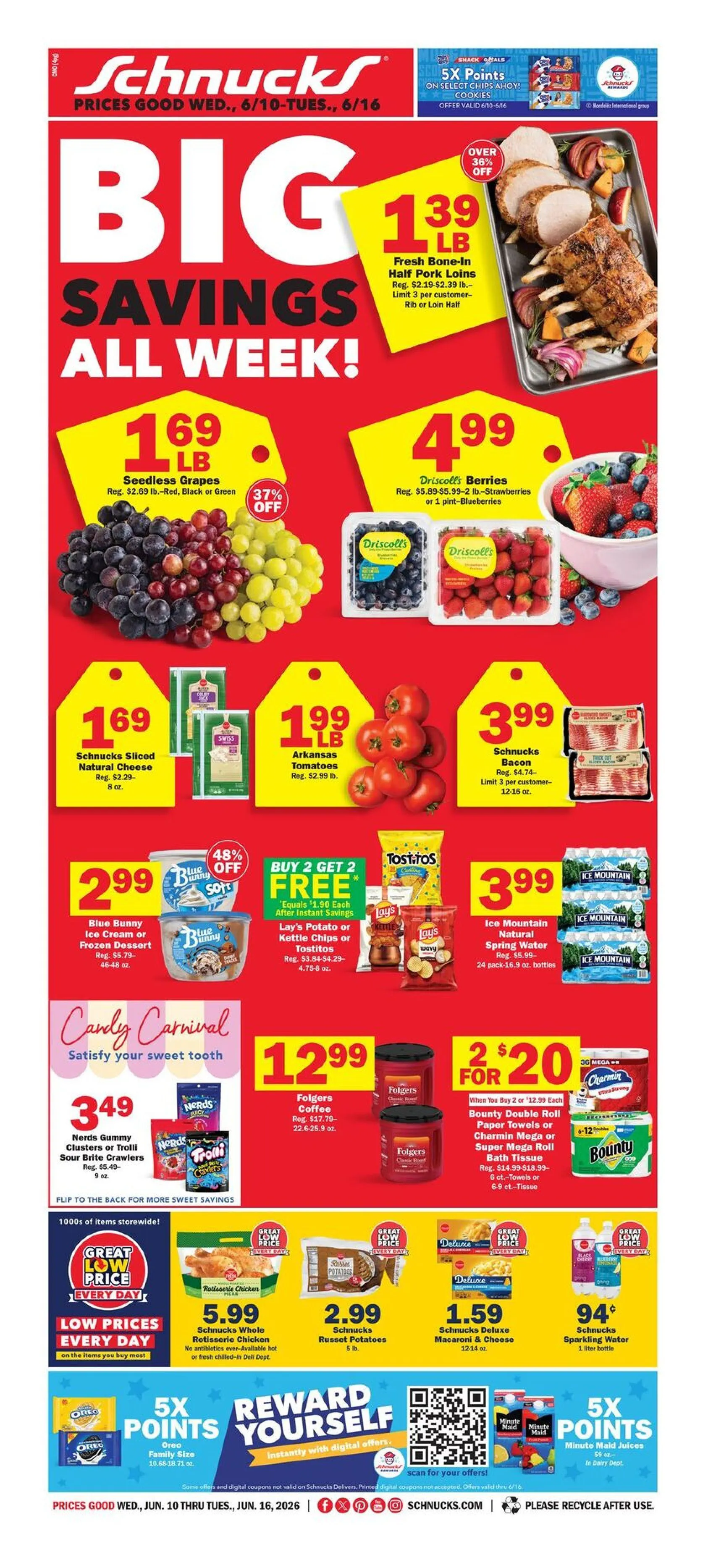 Weekly promotion Schnucks Sales spanning from June 10 to June 16 2026 - Page 1 for Catalogue 365