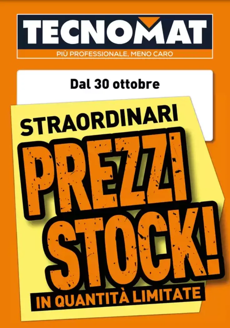 Tecnomat Volantino da 30 ottobre a 26 novembre di 2025 - Pagina del volantino