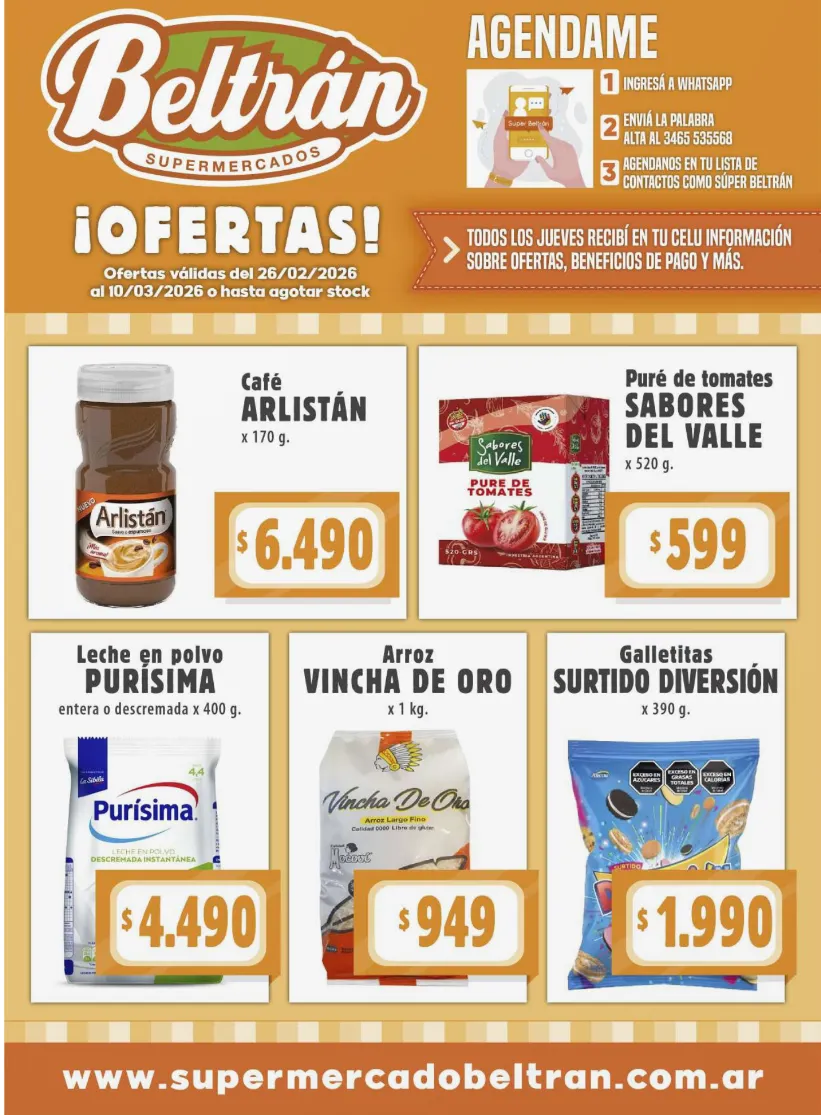 Ofertas de Beltrán Supermercados 25 de febrero al 10 de marzo 2026 - Página 1 del catálogo
