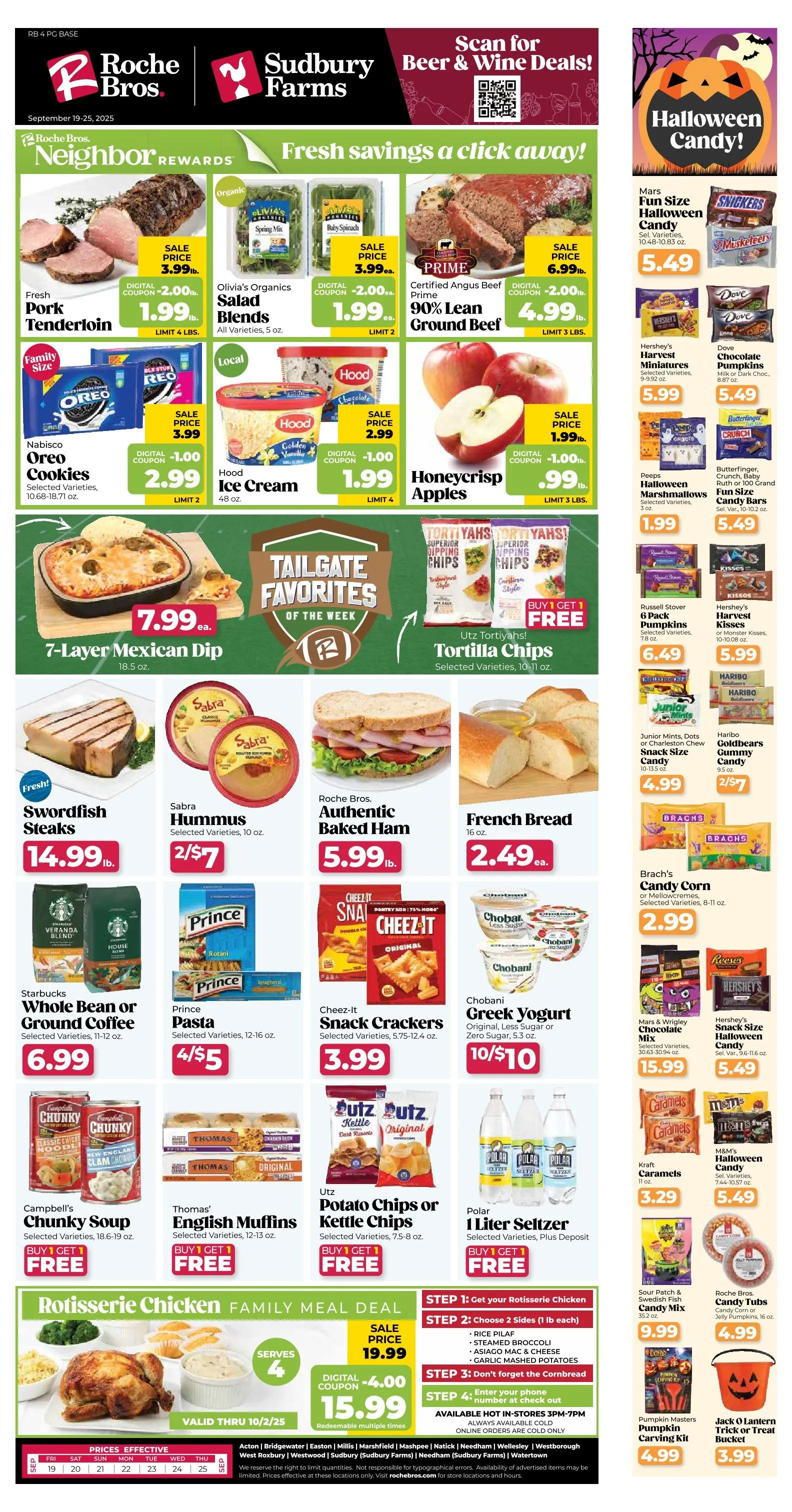 Weekly ad Roche Bros. Sales from September 19 to September 25 2025 - Page 