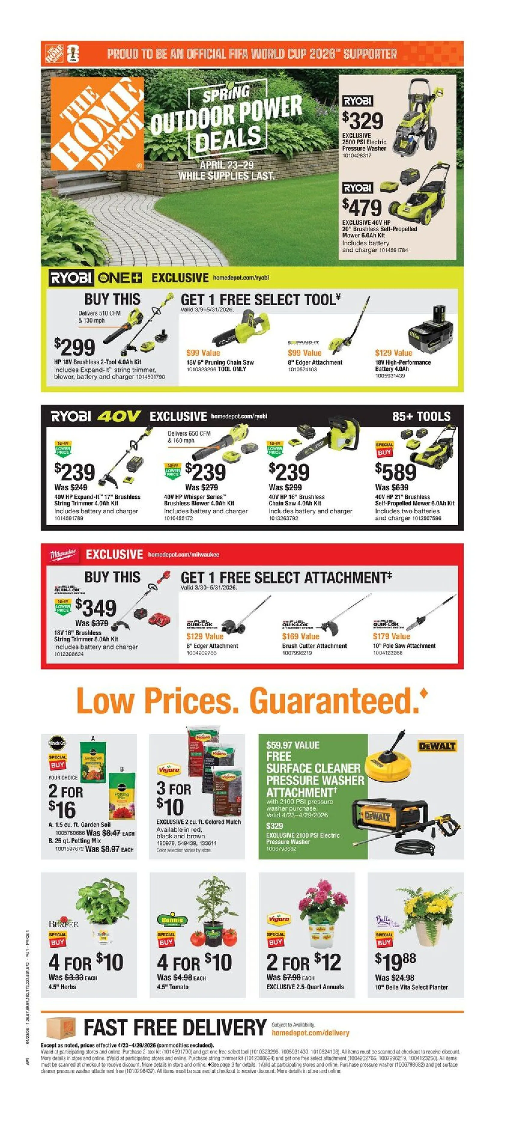 Weekly ad Weekly ads The Home Depot from April 23 to April 29 2026 - Page 
