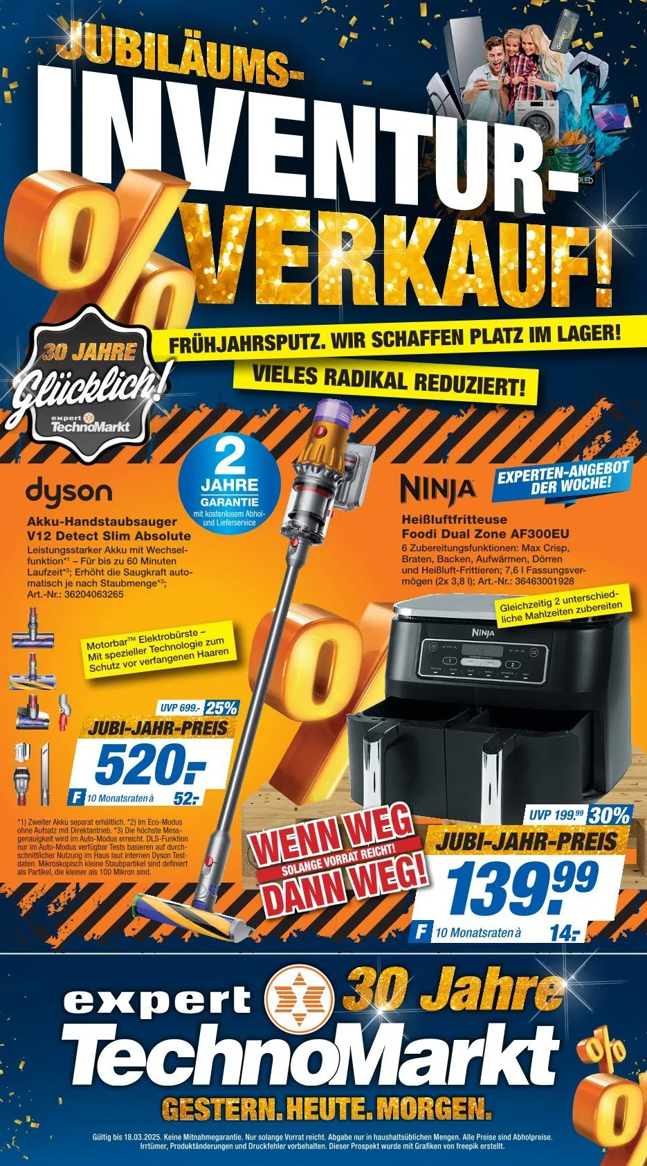 Expert Technomarkt Prospekt von 18. März bis 23. März 2025 - Prospekt seite 