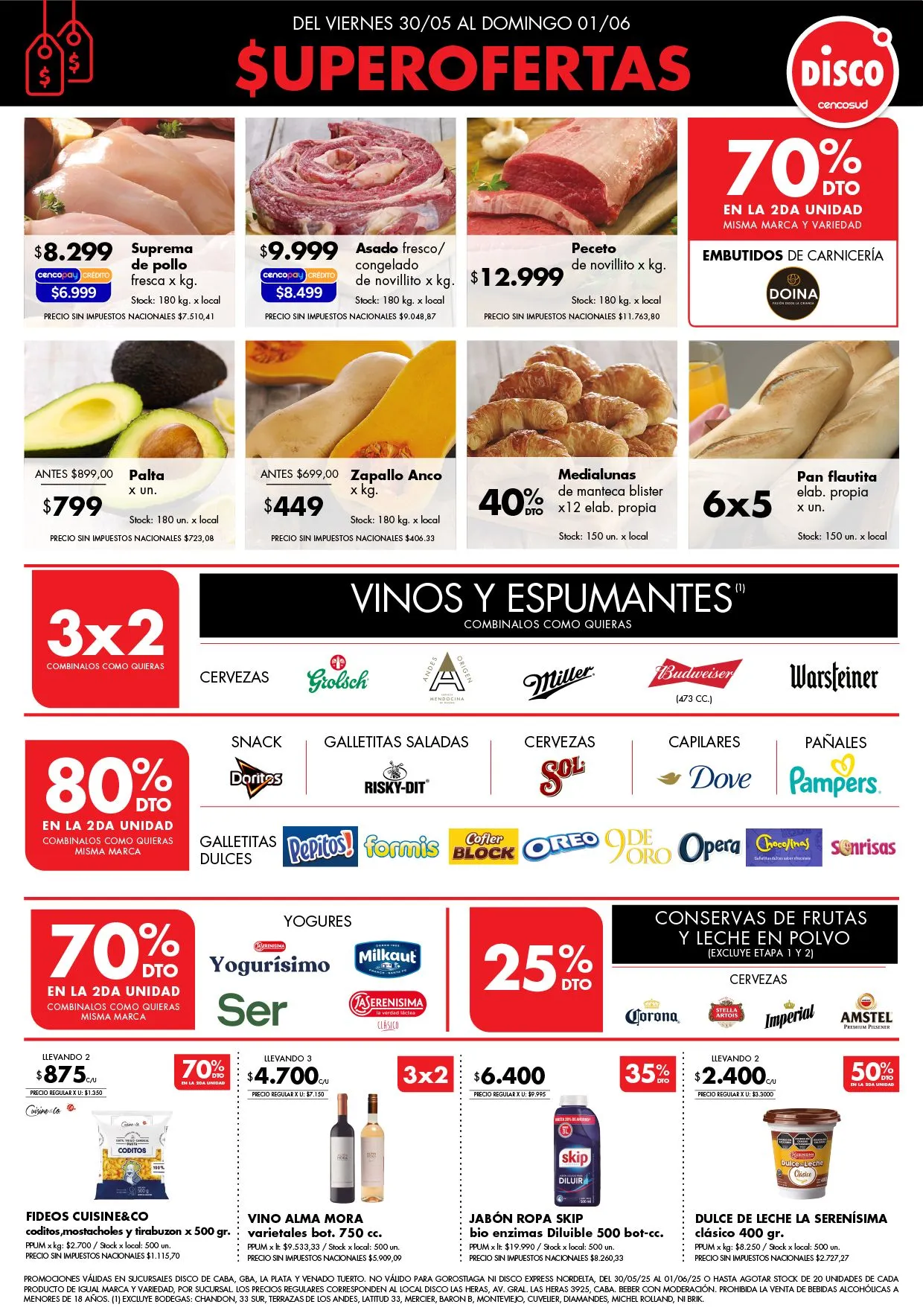 Ofertas de Disco Ofertas 29 de mayo al 1 de junio 2025 - Página 1 del catálogo