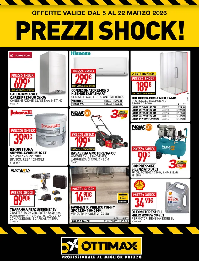 Volantini Ottimax da 5 marzo a 22 marzo di 2026 - Pagina del volantino