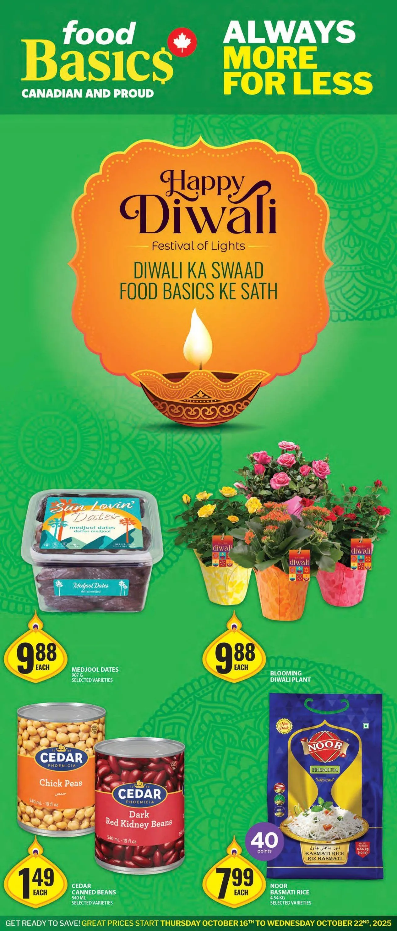 Food Basics Sales - October 16 October 21 2025