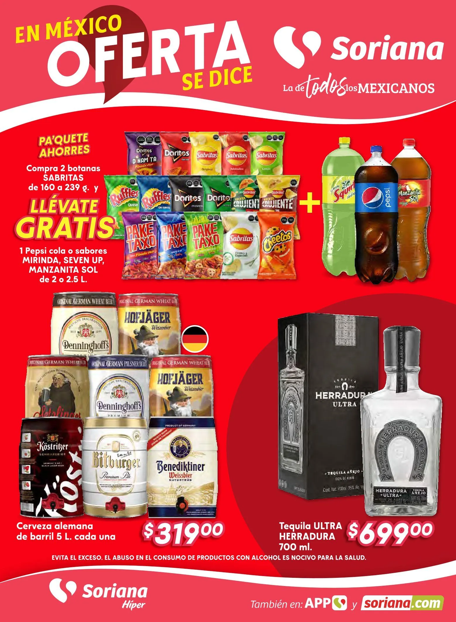 Catálogo de Soriana Ofertas  1 de agosto al 13 de agosto 2025 - Pagina 1