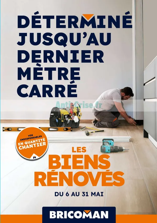 Catalogues Bricoman du 6 mai au 31 mai 2026 - Catalogue page 1
