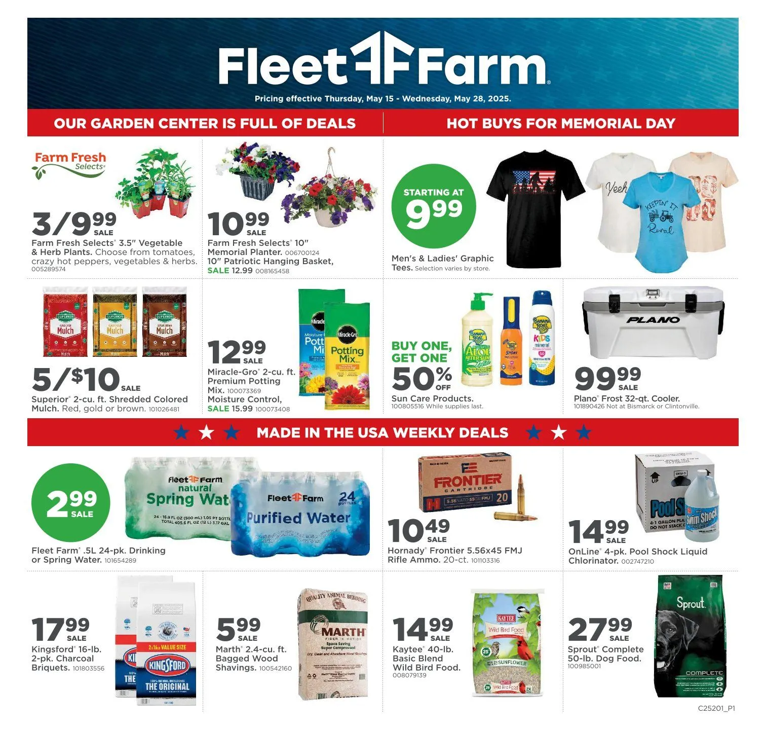 Weekly ad Fleet Farm Sales from May 15 to May 21 2025 - Page 1