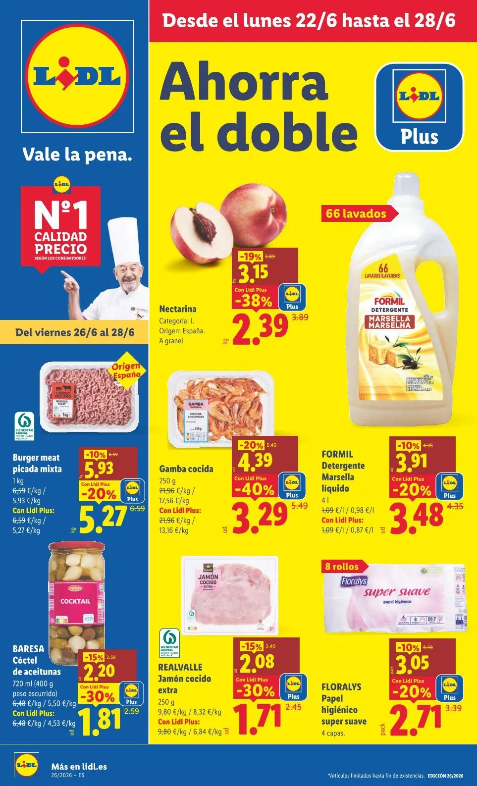 Catálogo de Lidl Ofertas 22 de junio al 28 de junio 2026 - Página 