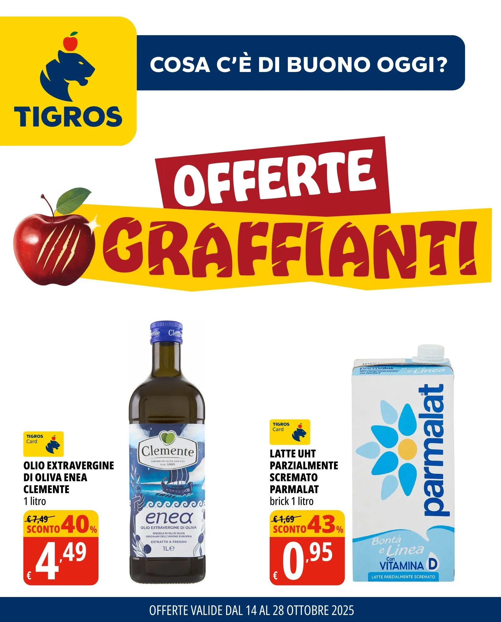 Volantini Tigros da 14 ottobre a 28 ottobre di 2025 - Pagina del volantino 1