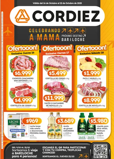 Ofertas de Ofertas Cordiez 16 de octubre al 22 de octubre 2025 - Página  del catálogo