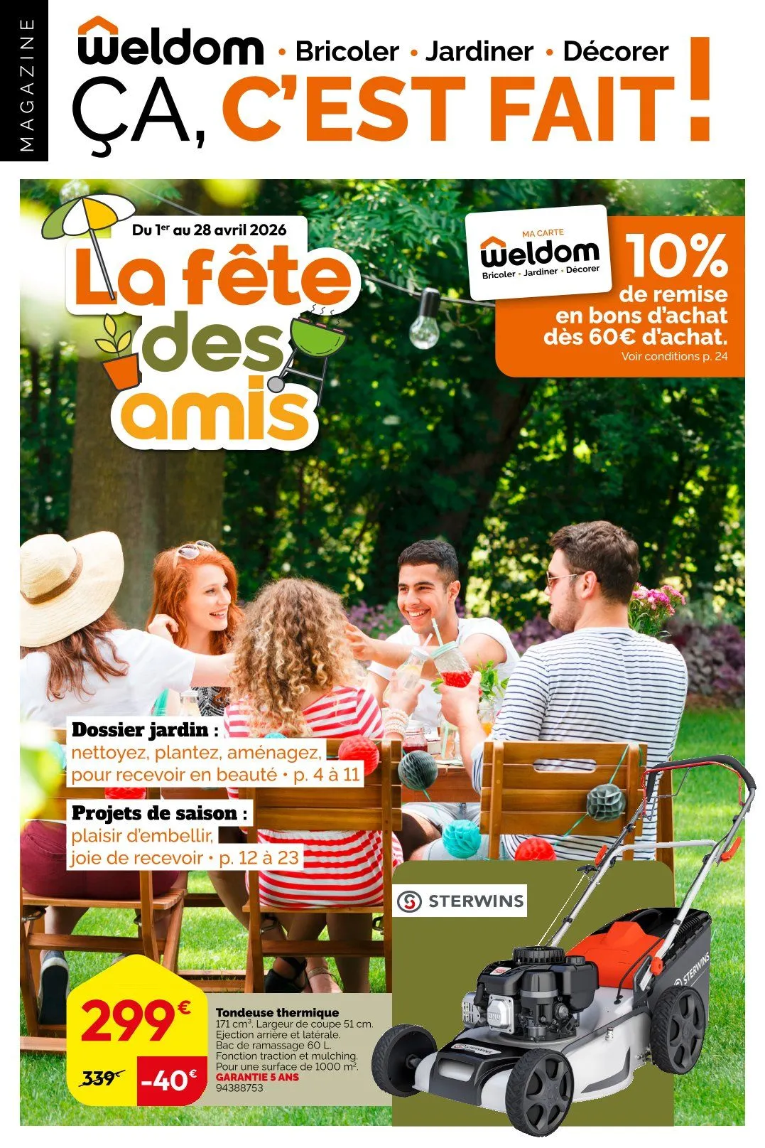 Catalogues Weldom du 1 avril au 28 avril 2026 - Catalogue page 1