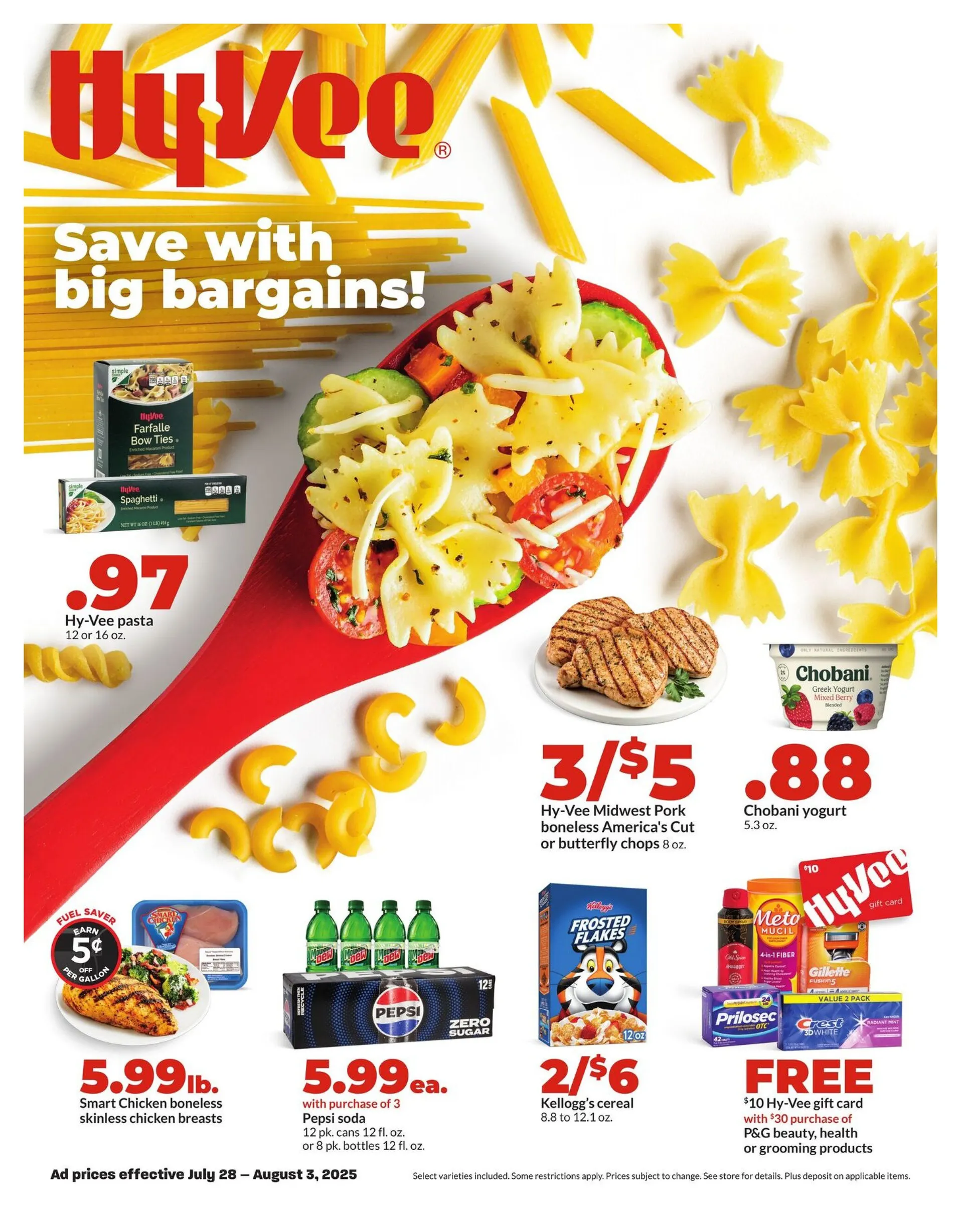 Weekly ad HyVee weekly ads from July 28 to August 4 2025 - Page 1