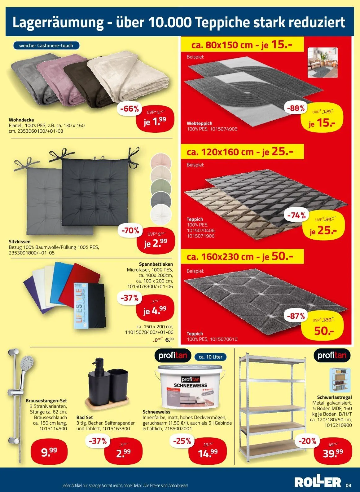 ROLLER Angebote von 18. Dezember bis 24. Dezember 2025 - Prospekt seite 3