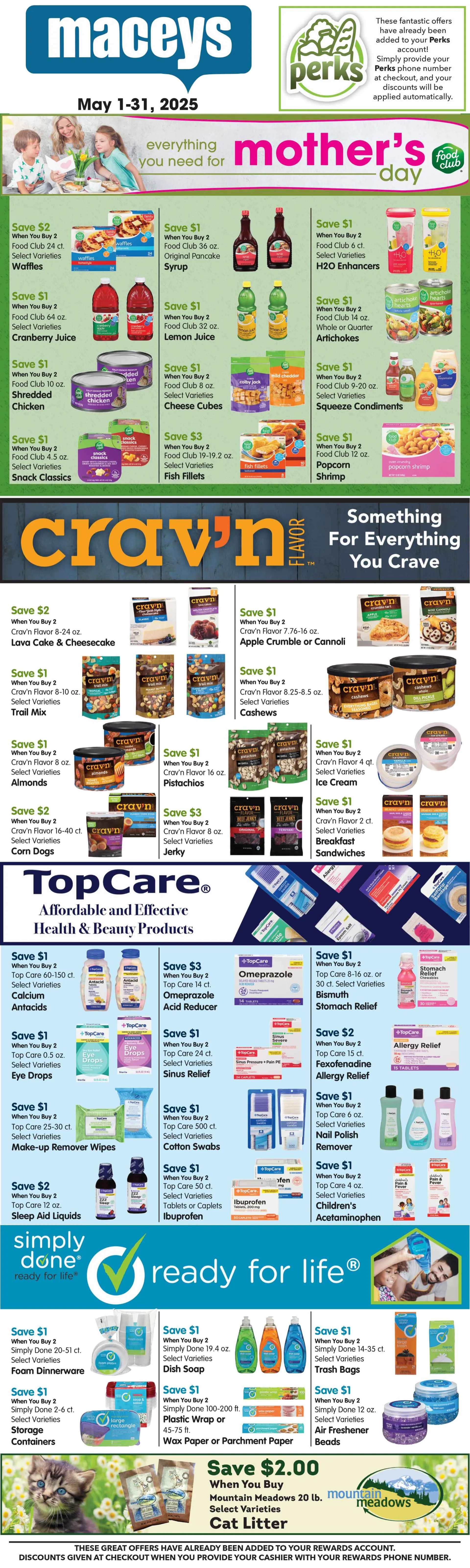 Weekly ad Macey's weekly ads from May 1 to May 31 2025 - Page 1