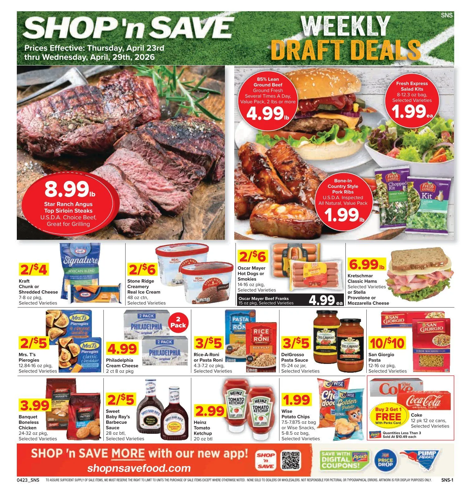 Weekly ad Shop'n Save Sales from April 23 to April 29 2026 - Page 