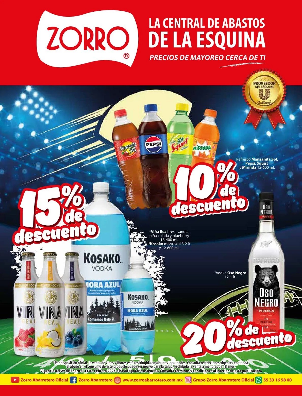 Catálogo de Oferta actual: Zorro 29 de enero al 11 de febrero 2025 - Pagina 1