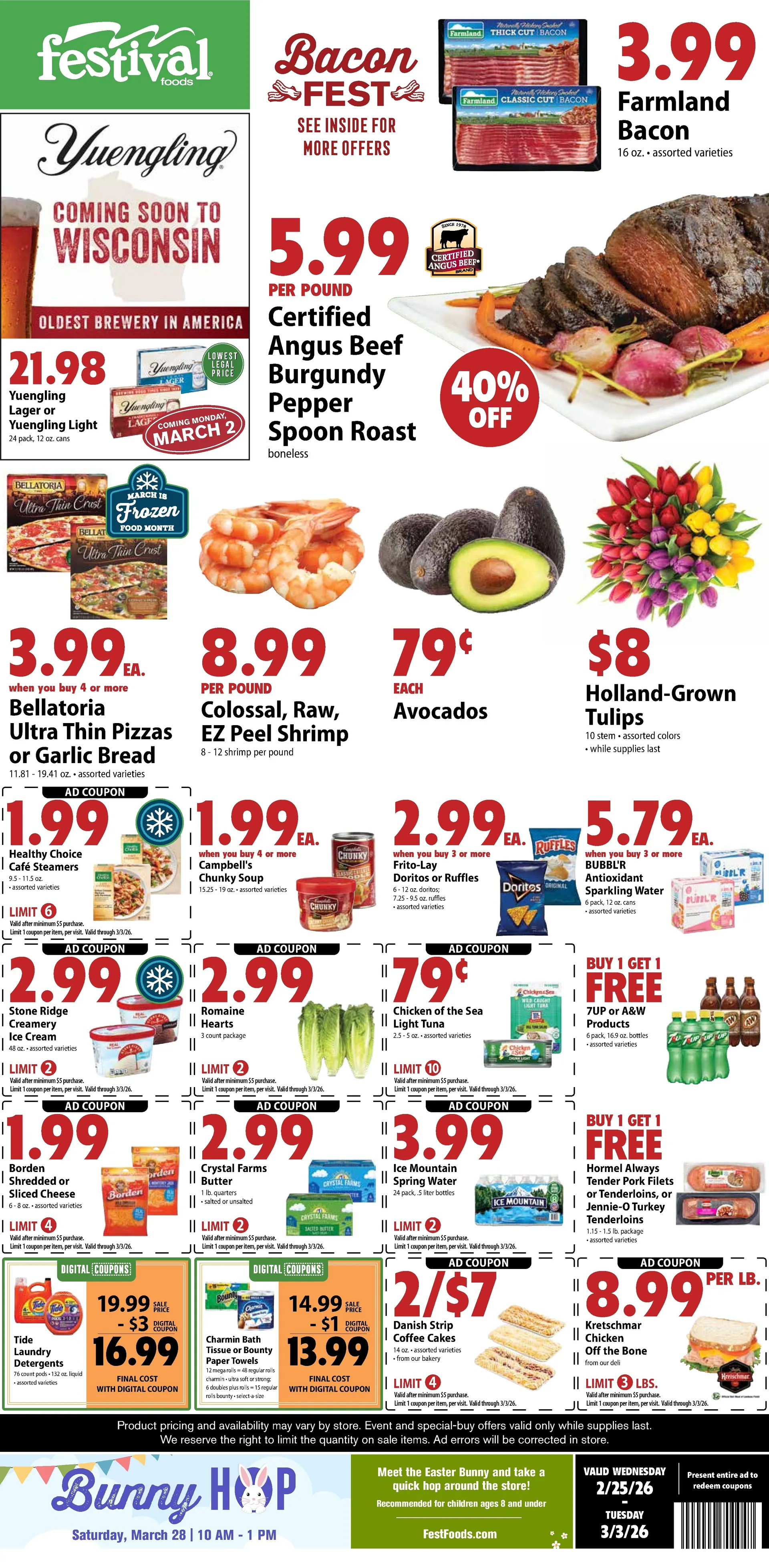 Weekly ad Festival Foods Sales from February 25 to March 3 2026 - Page 1