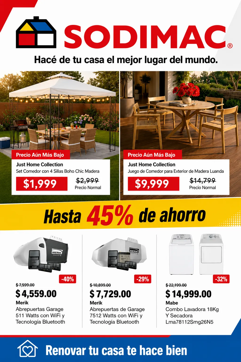 Catálogo de  Sodimac Ofertas 22 de junio al 11 de julio 2026 - Pagina 1