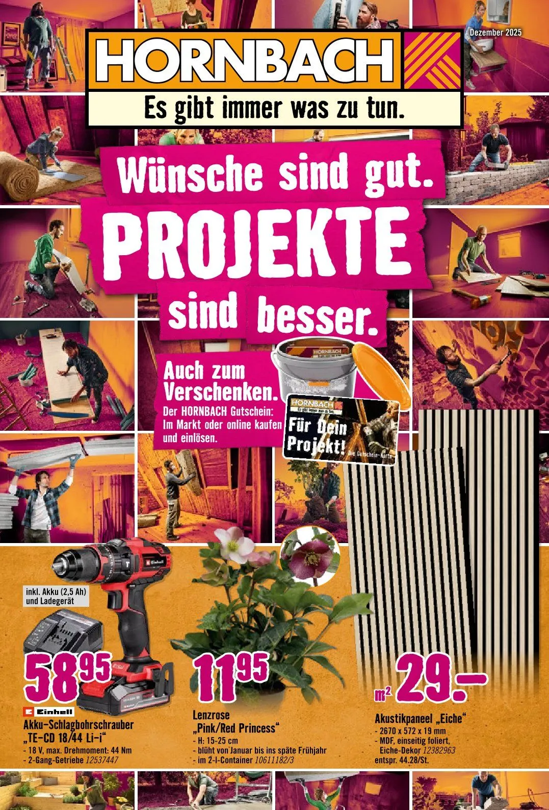 Hornbach Prospekte von 1. Dezember bis 31. Dezember 2025 - Prospekt seite 1