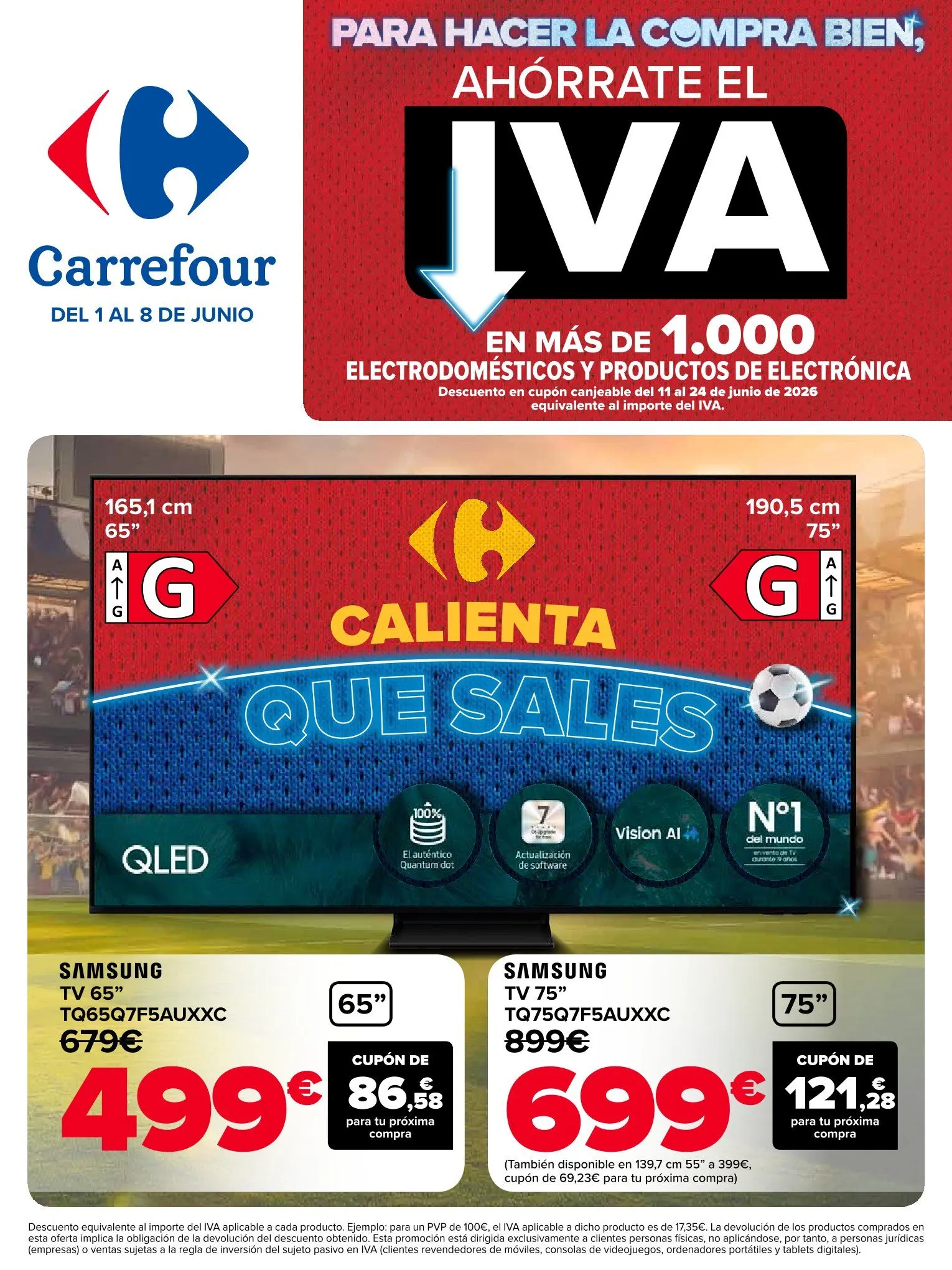 Catálogo de Carrefour 1 de junio al 8 de junio 2026 - Página 1