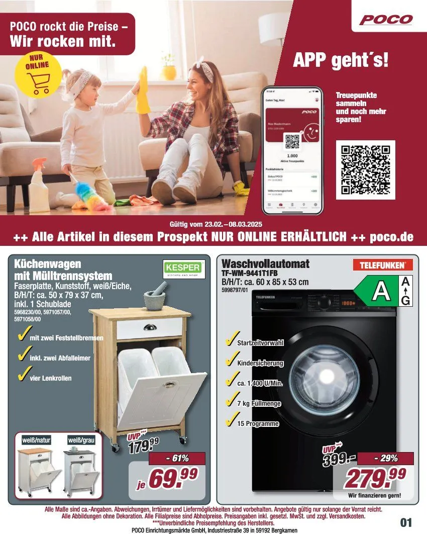 Poco Prospekt von 24. Februar bis 8. März 2025 - Prospekt seite 
