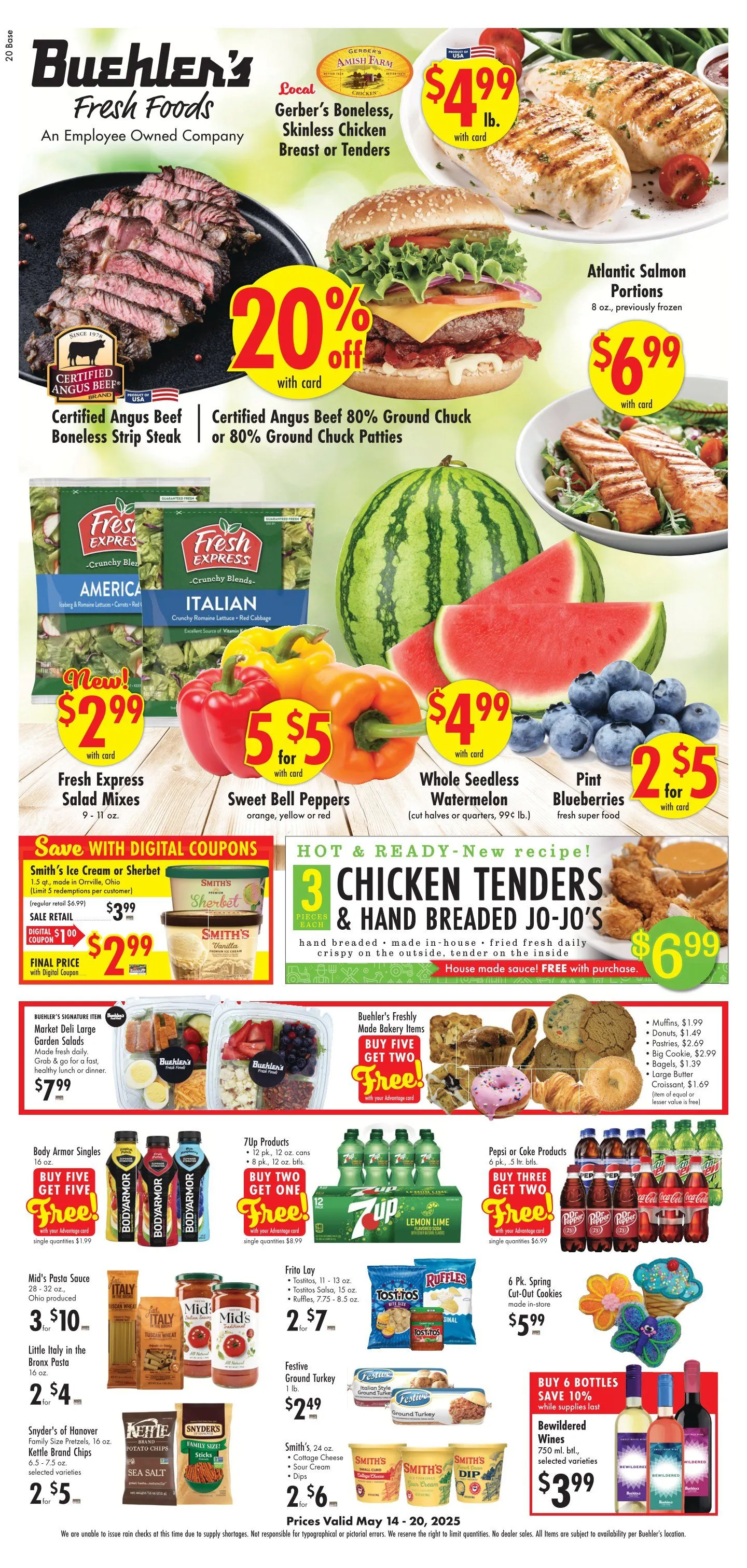 Weekly ad Buehler's Fresh Foods Sales from May 14 to May 20 2025 - Page