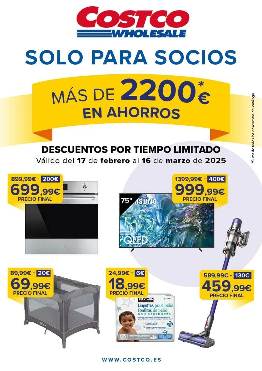 Catálogo de Costco Ofertas 17 de febrero al 16 de marzo 2025 - Página 1