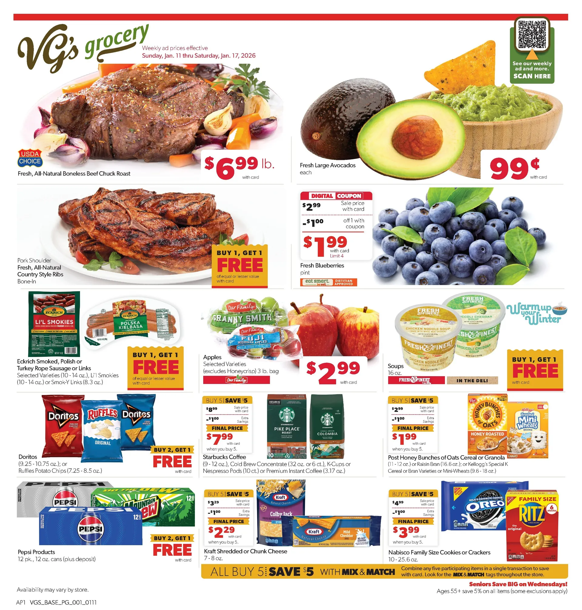 Weekly ad VG's Sales from January 11 to January 17 2026 - Page 1