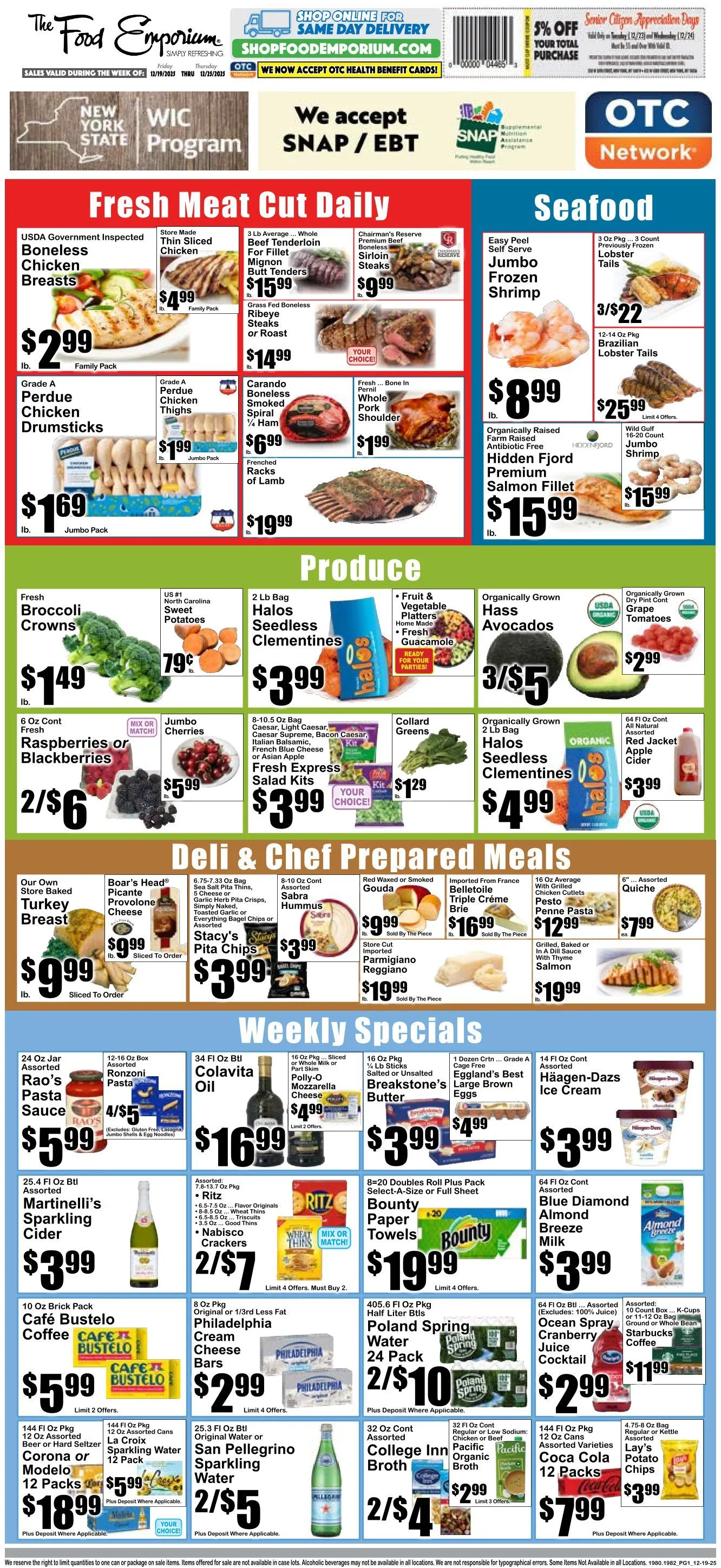 Weekly ad The Food Emporium Sales from December 19 to December 25 2025 - Page